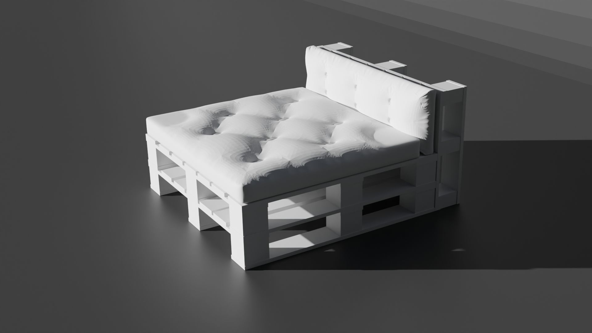 garden furniture 3D model_7