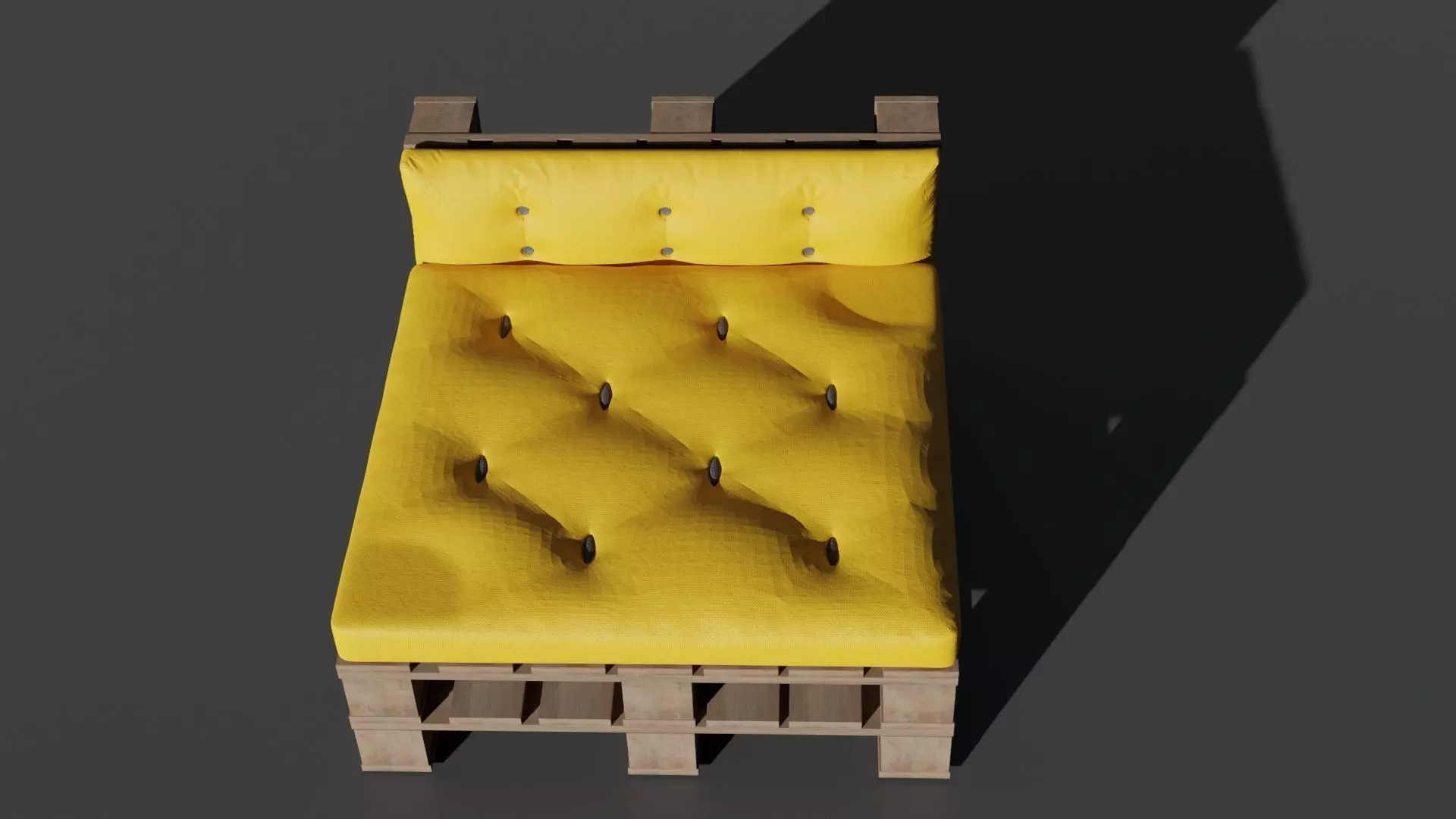 garden furniture 3D model_0