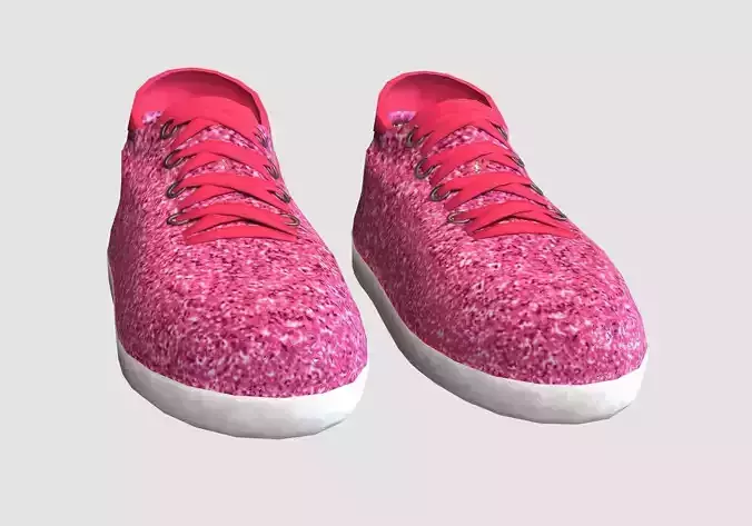 pink glitter shoes 