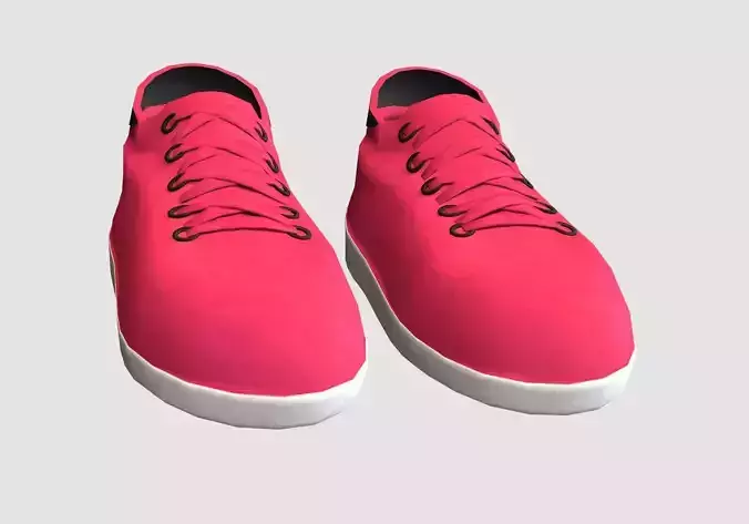 pink basic shoes 