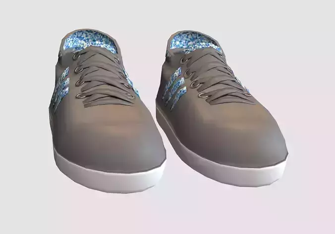 gray blue shoes 