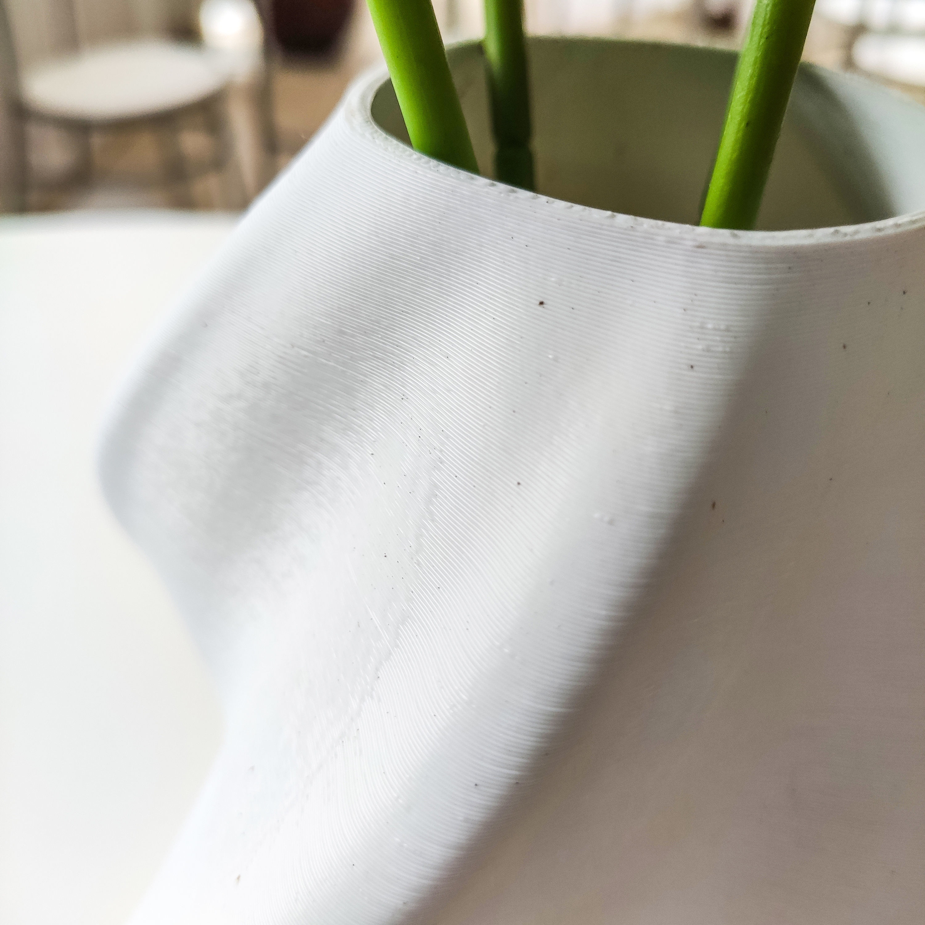 Decorative star vase for plants 3D print model_3