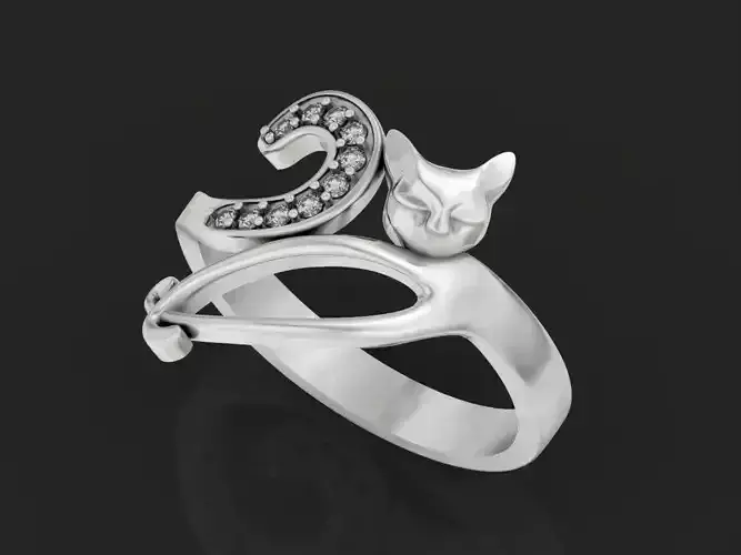 cat ring  miss-kitti 