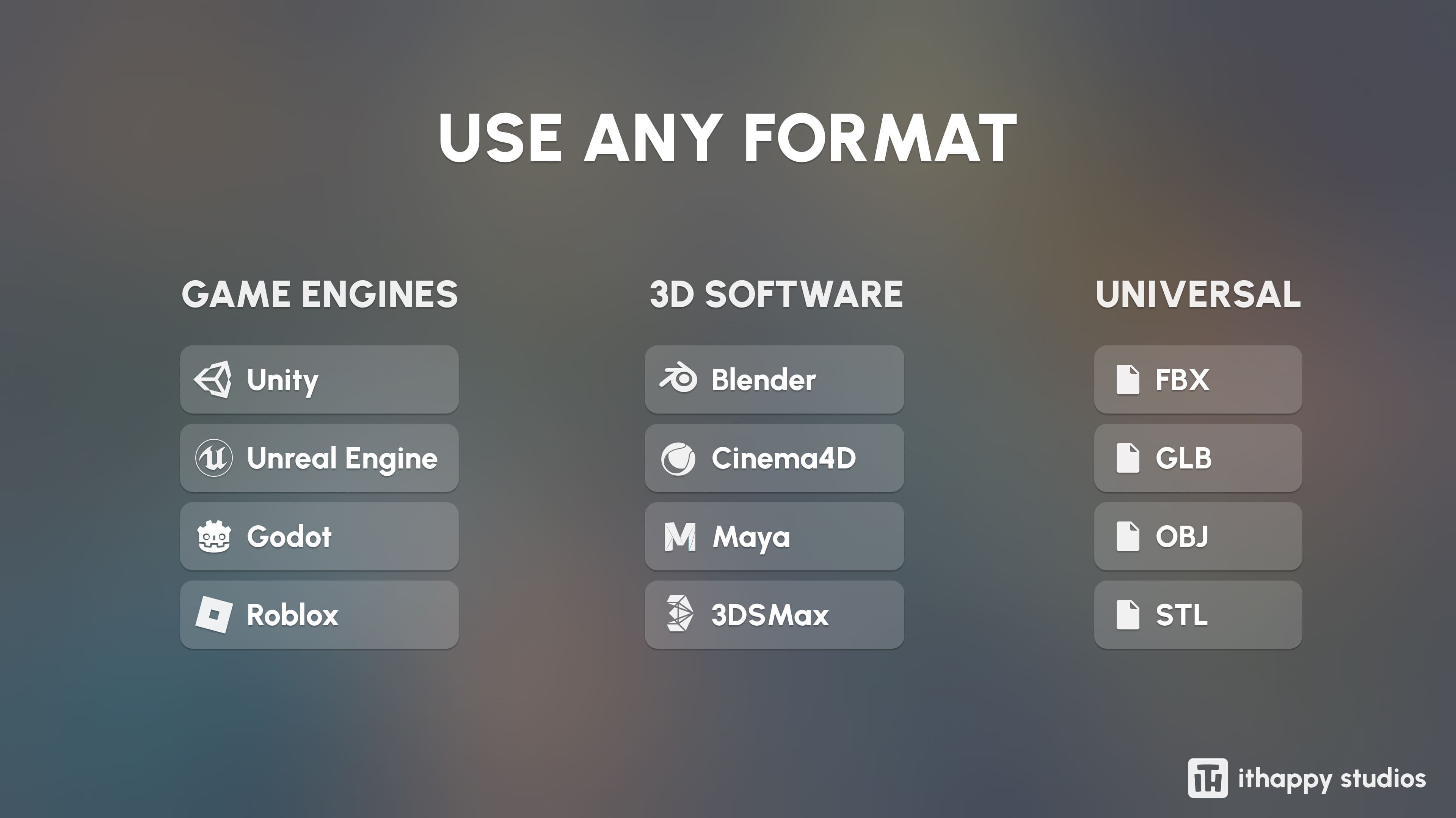 Worlds Square Low-poly 3D model_1