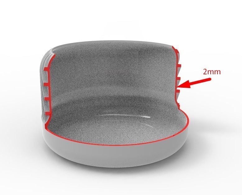 Plant pot with different design 3d 3D print model_5