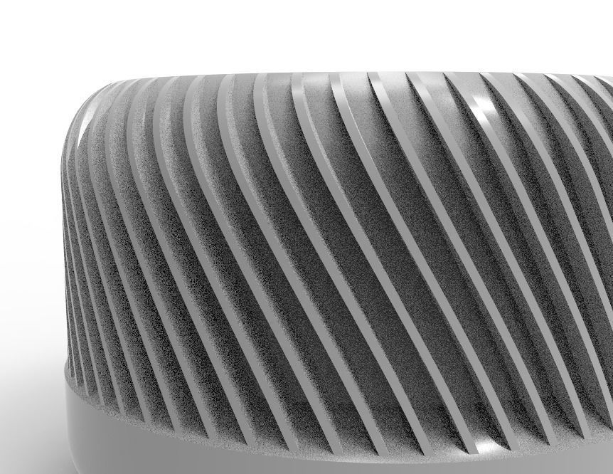 Plant pot with different design 3d 3D print model_9