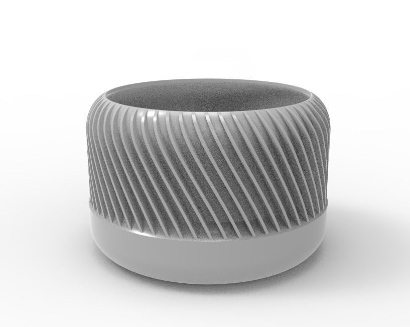 Plant pot with different design 3d 3D print model_6