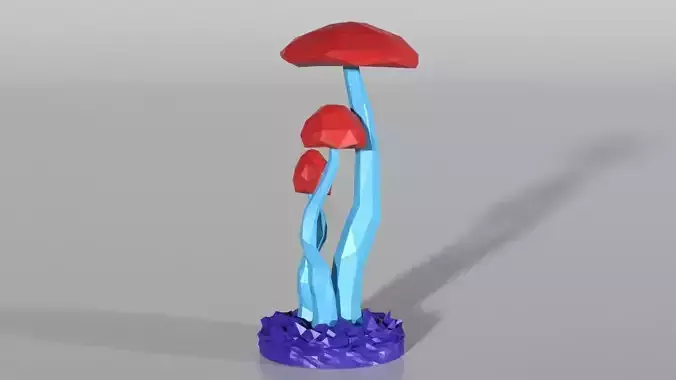 Mushroom ornament