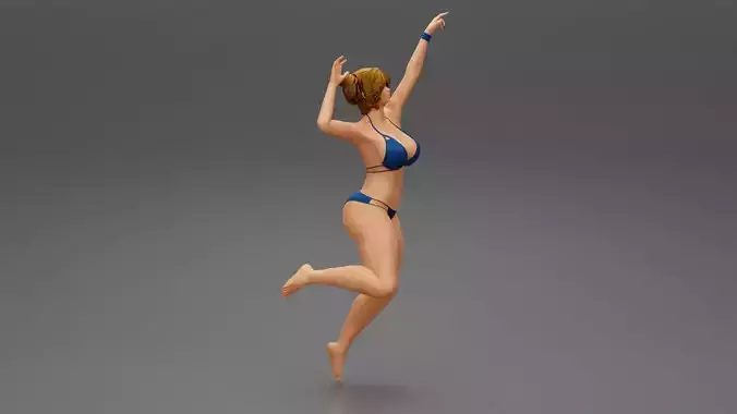 VolleyBall Girl 1 Posing