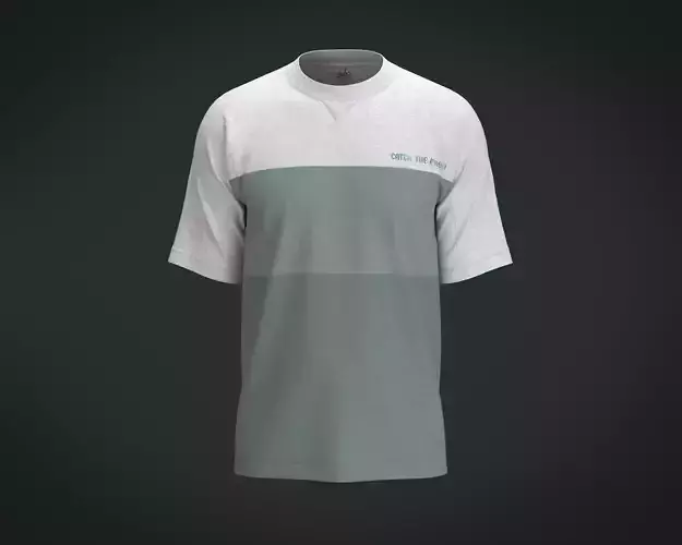 T-shirt Catch the mood  3D model