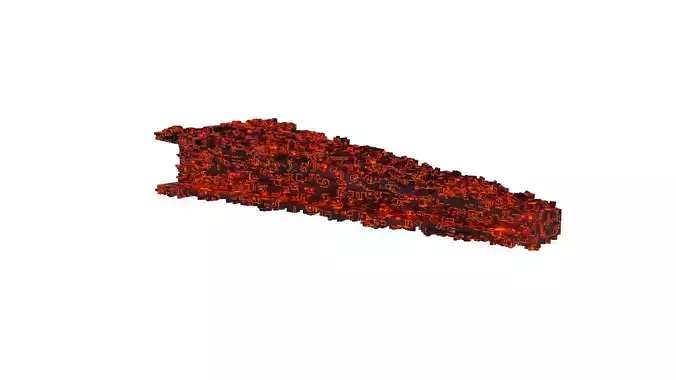 Spaceship - Galaxy Crusher 3D model