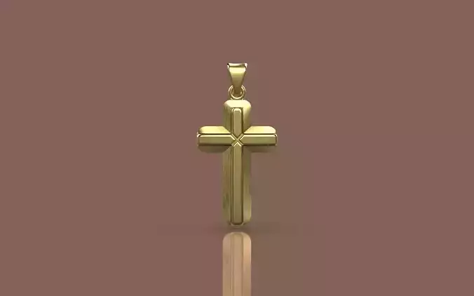 Pendant Crucifix - Jewelry 3D - PG-458