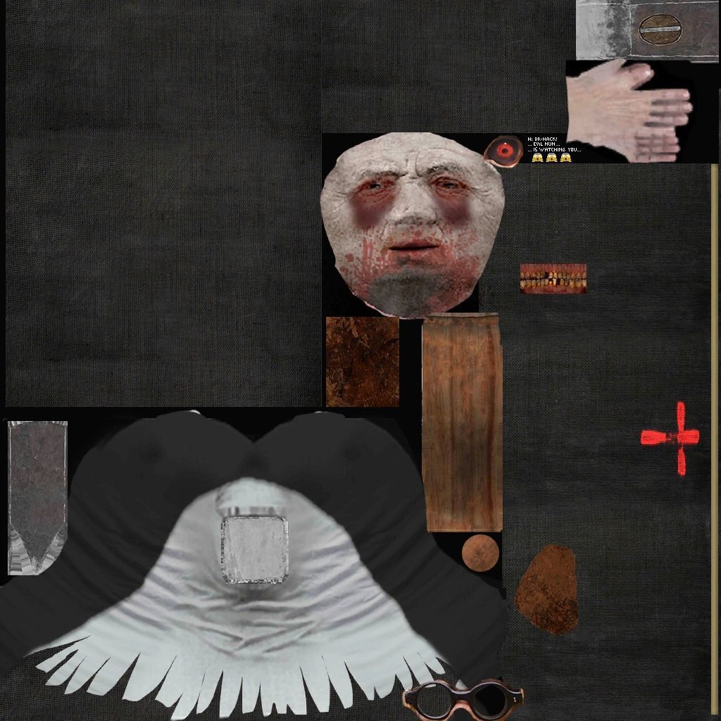 Evil Nun 3d model 3D model_1