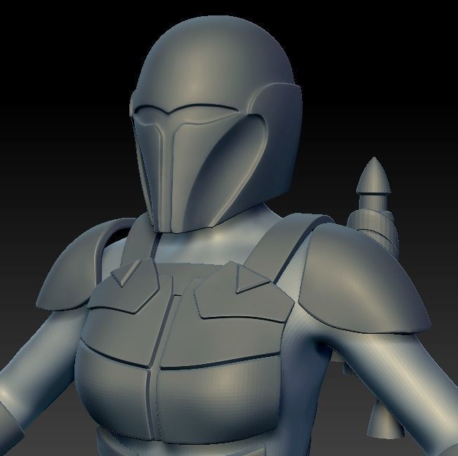 Rook Kast armor upgrade for One12 Scale figure 3D print model_1