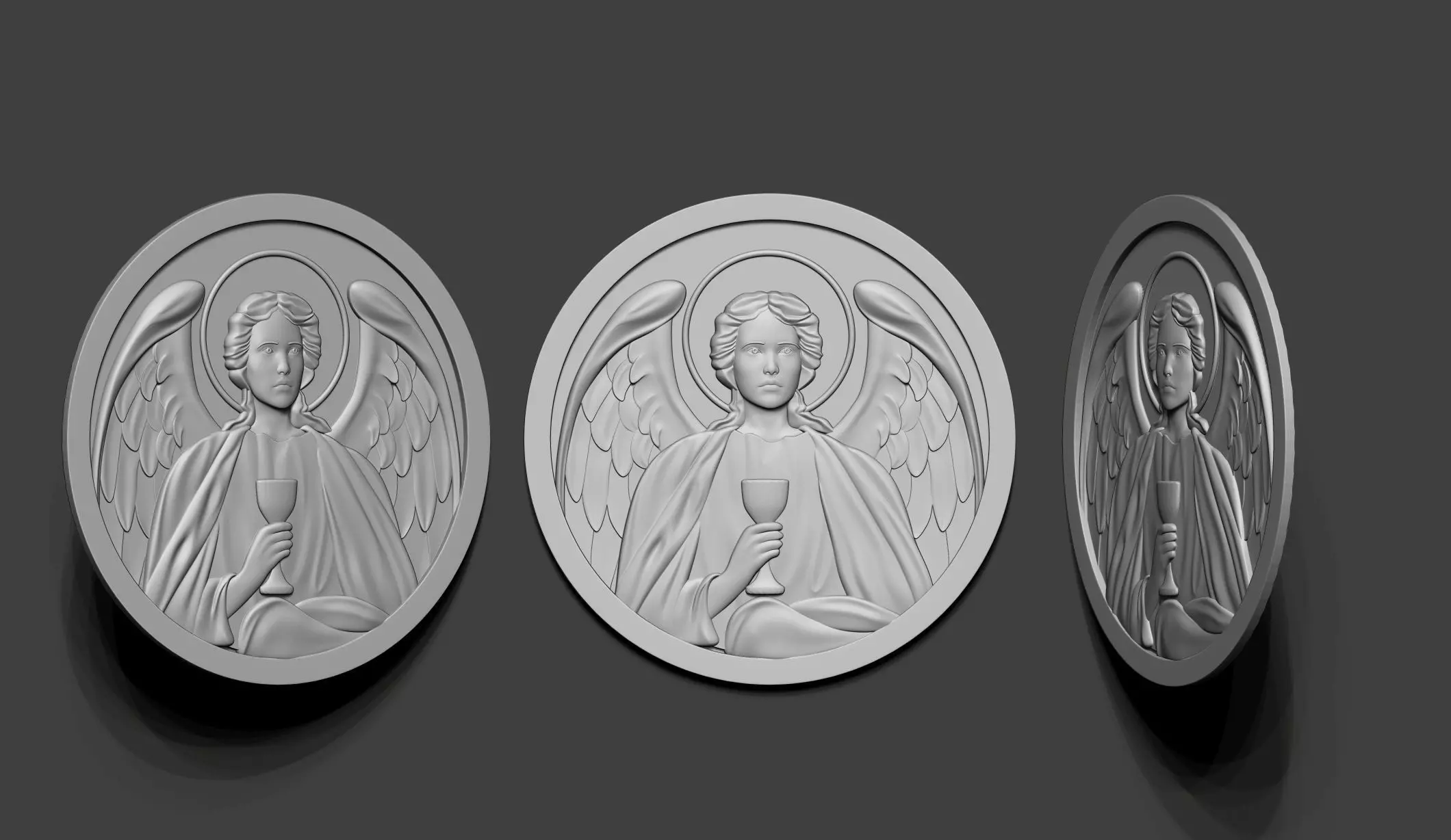 Archangel Rafail 3D print model