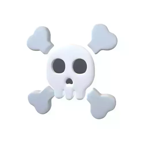 Twitter Version 14 Skull and Crossbones Emoji v2 001
