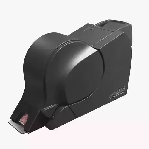 Card Shuffler 3D Low-poly 3D model