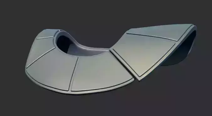 Animated Clone Commando Pauldron STL set 3D print model