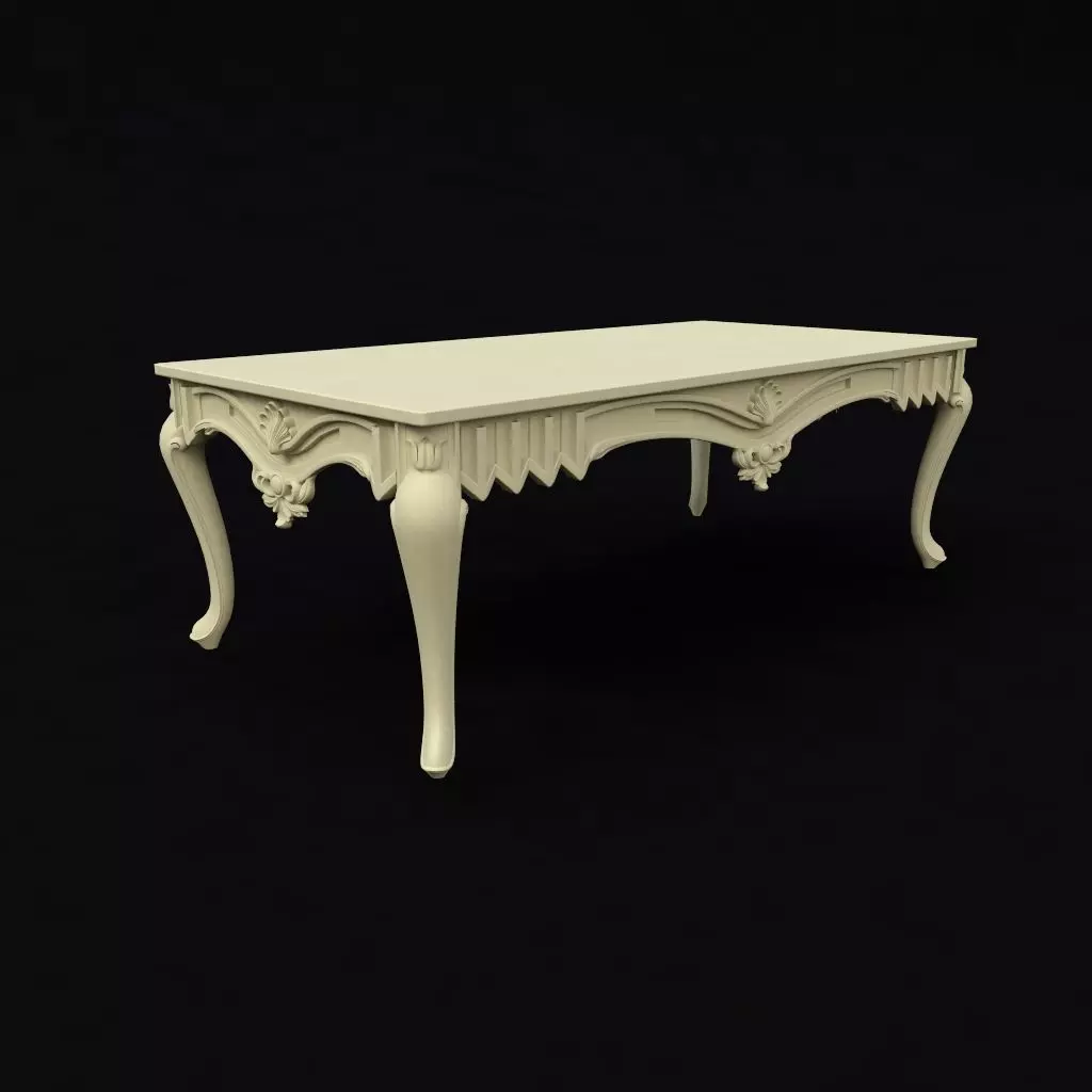 dining table 3D model_0