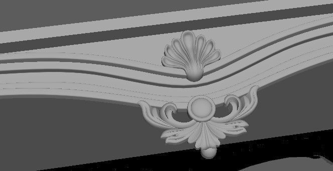 dining table 3D model_3