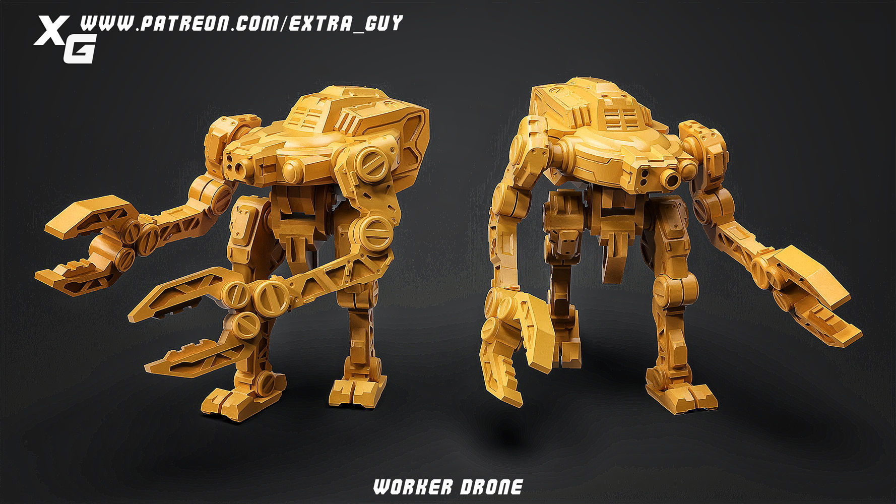 ExtraGuy Mech Bundle 3D Printable 3D print model_9