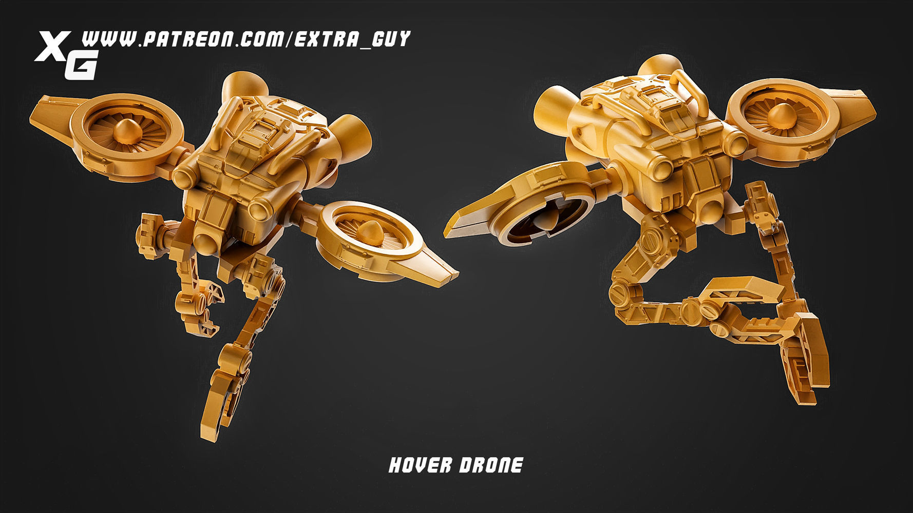 ExtraGuy Mech Bundle 3D Printable 3D print model_7