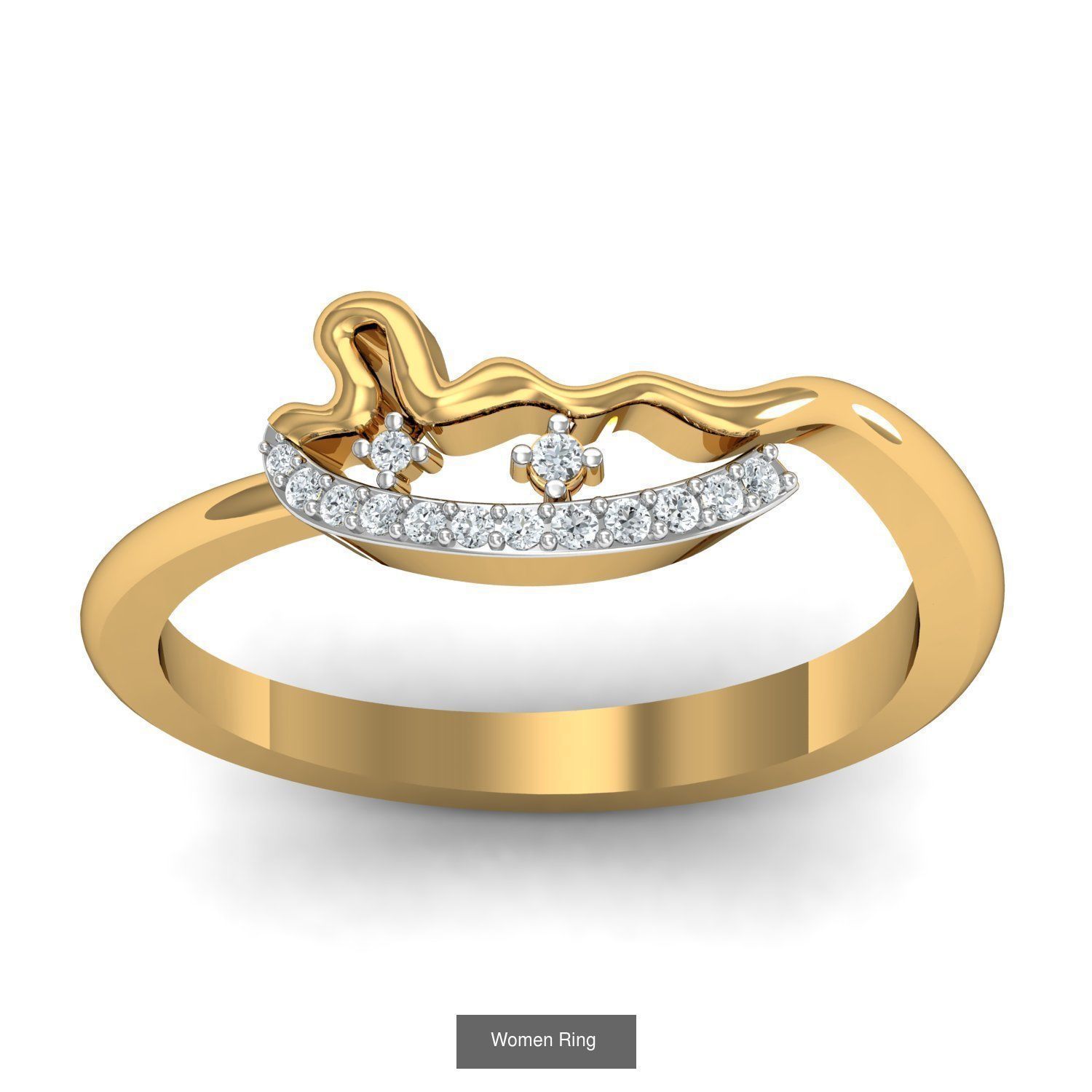 206 Solitaire Rings 3dm STL OBJ FBX Details 3D Model Collection _102