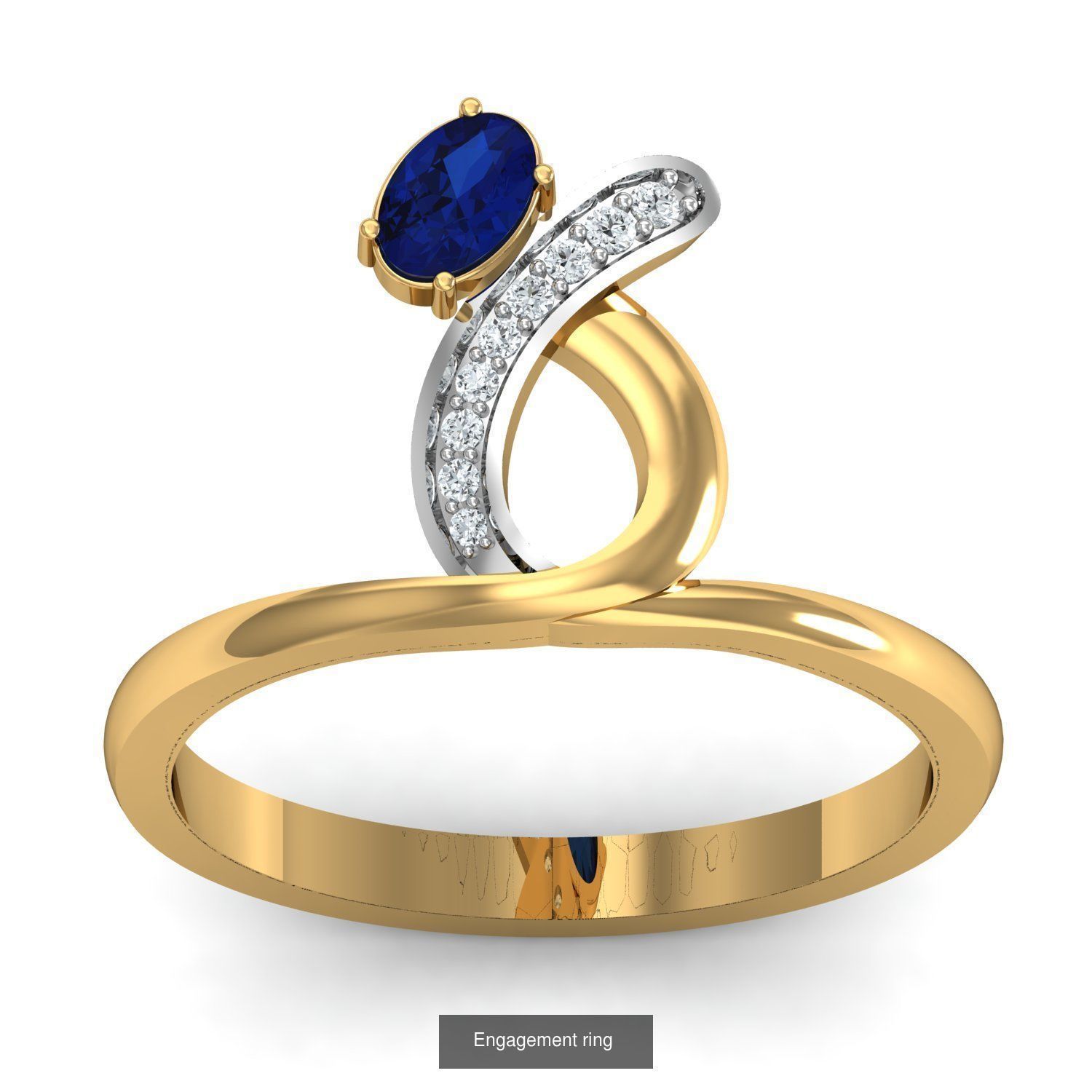 206 Solitaire Rings 3dm STL OBJ FBX Details 3D Model Collection _110