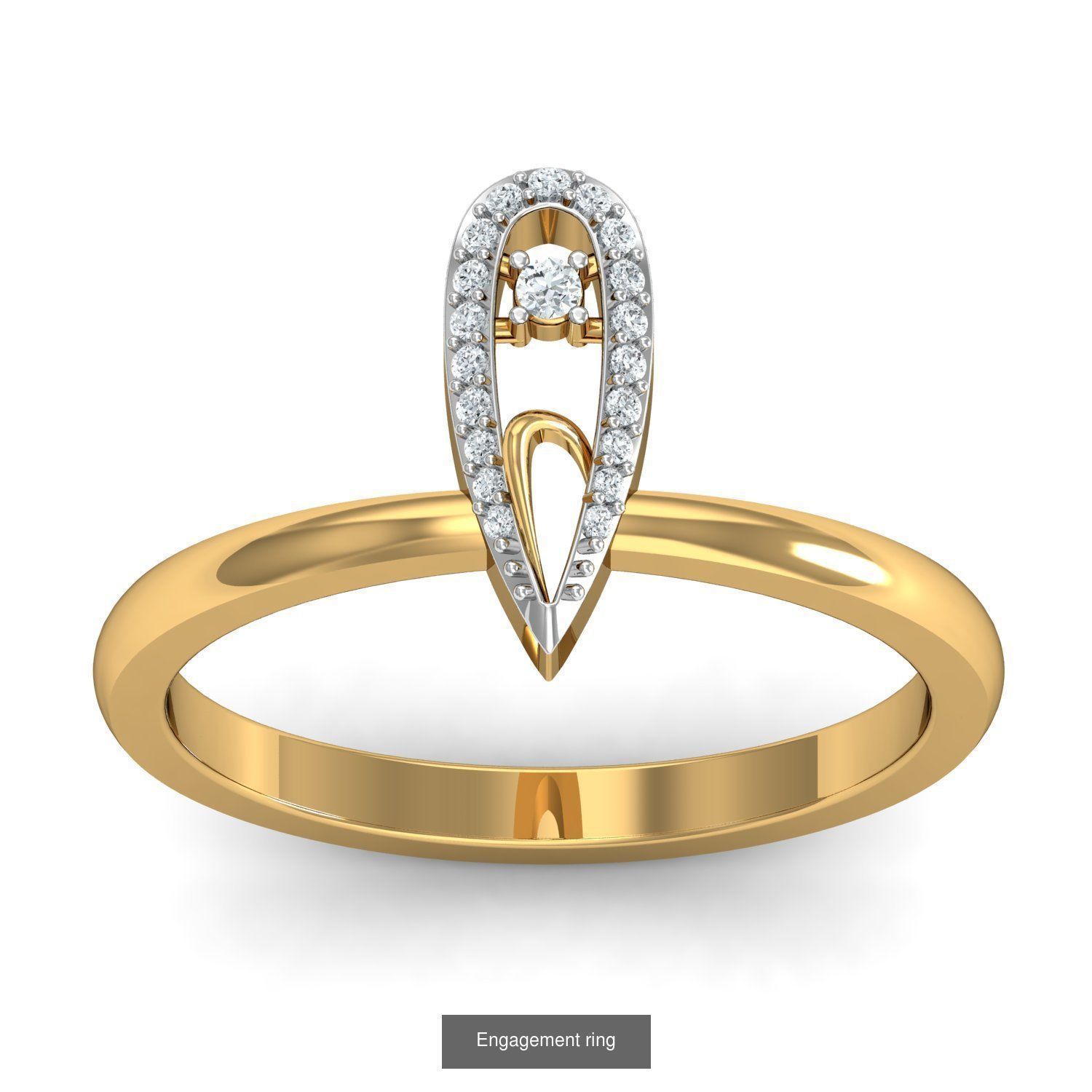 206 Solitaire Rings 3dm STL OBJ FBX Details 3D Model Collection _90