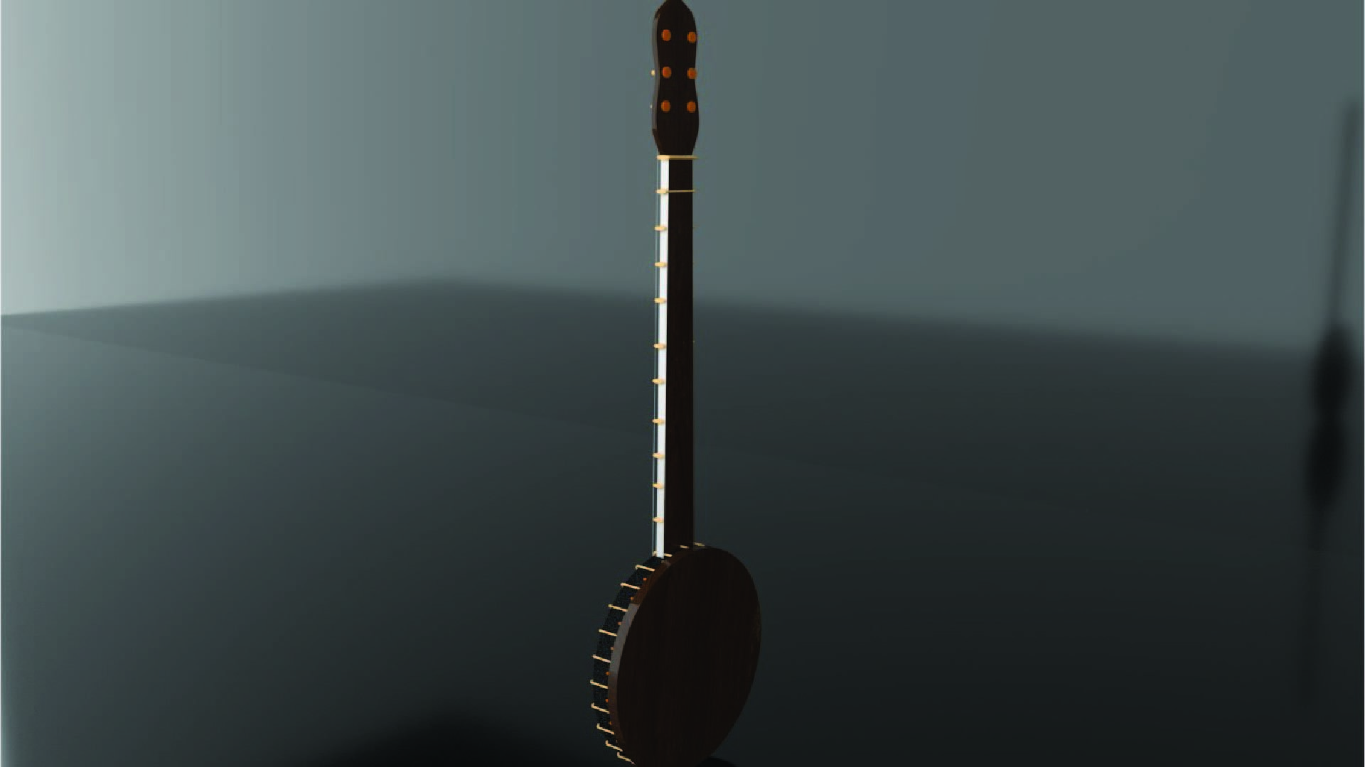 Banjo 3D model_1