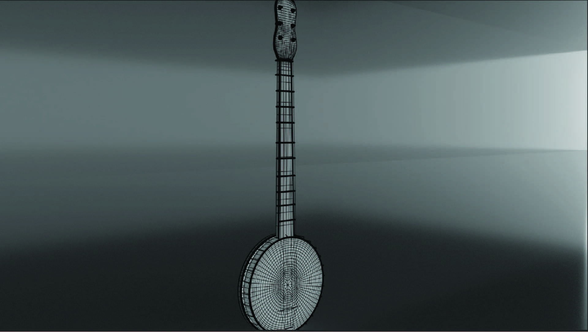 Banjo 3D model_8