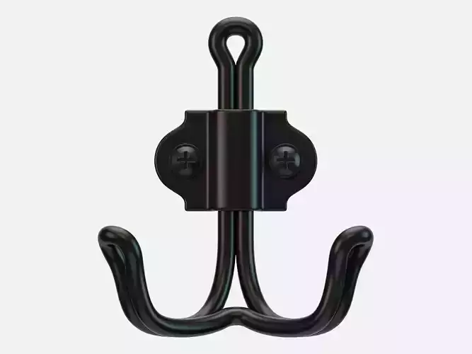 IKEA Svartsjon Double hook Free 3D model