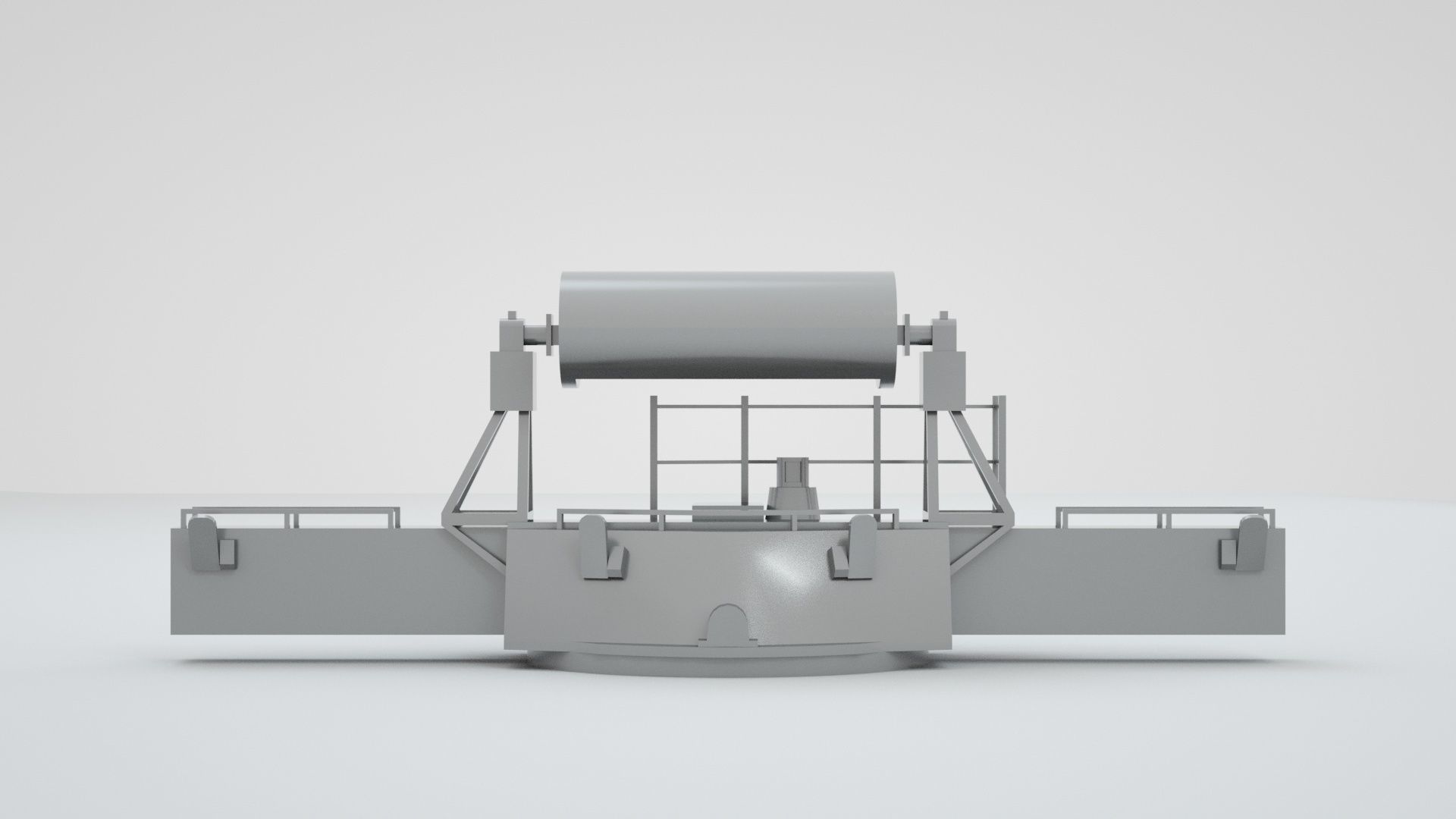 Mk 38 Naval Director Mk 48 Rangefinder System Mk38 Mk48 3D model_4