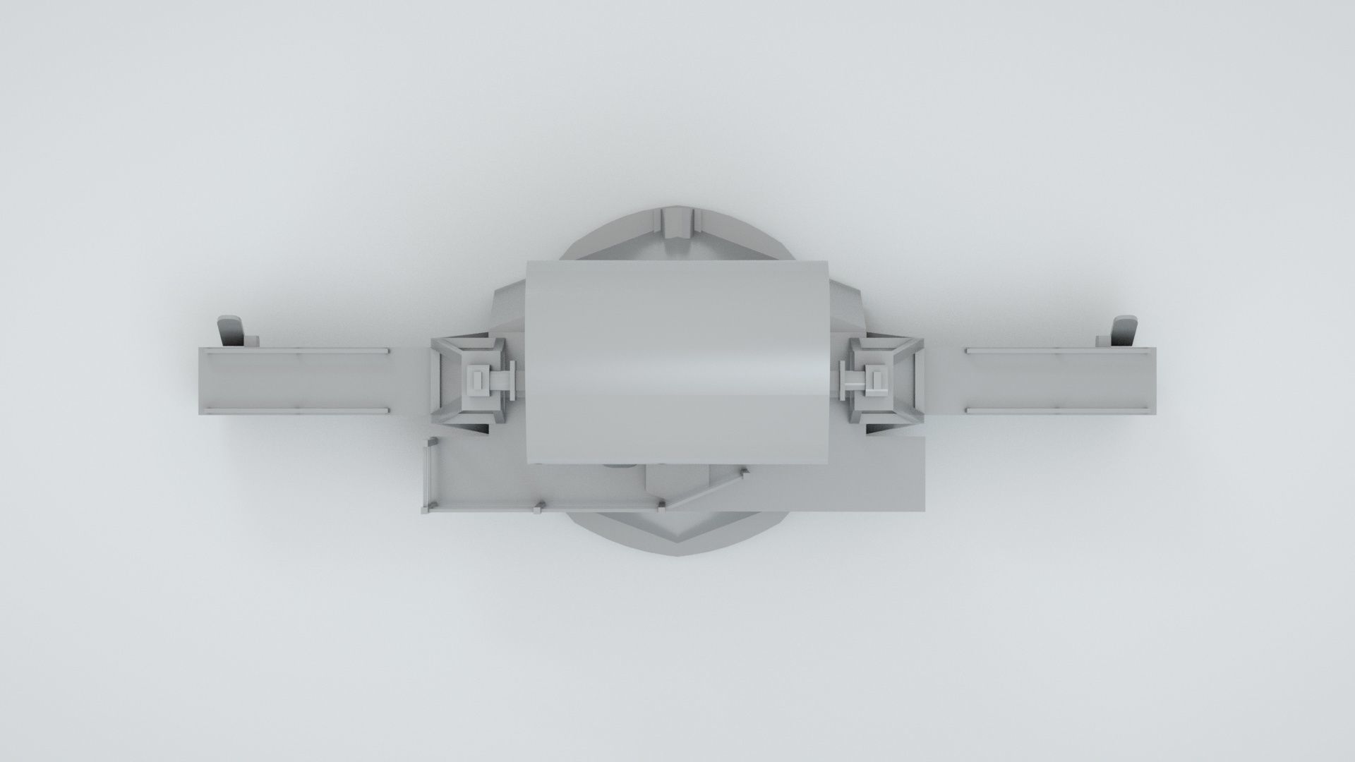 Mk 38 Naval Director Mk 48 Rangefinder System Mk38 Mk48 3D model_5