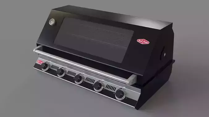 Beef Eater Black 3000E 5 Burner Built-in BBQ Grill