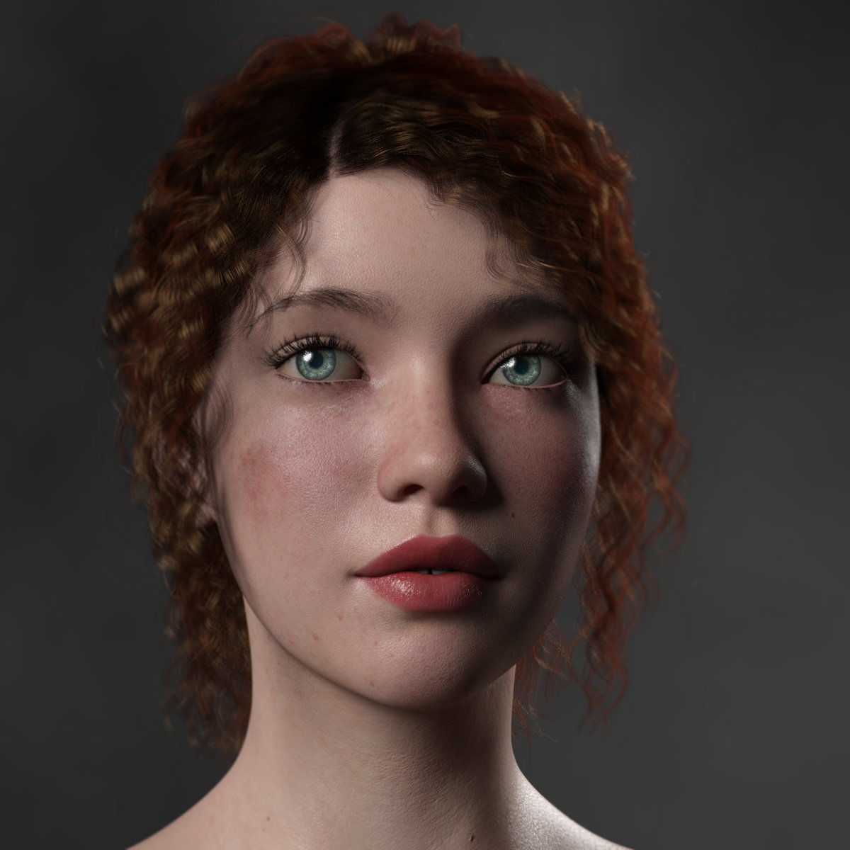 Nastya V2 High Quality Textures and gift morph for G8 Female Texture_1