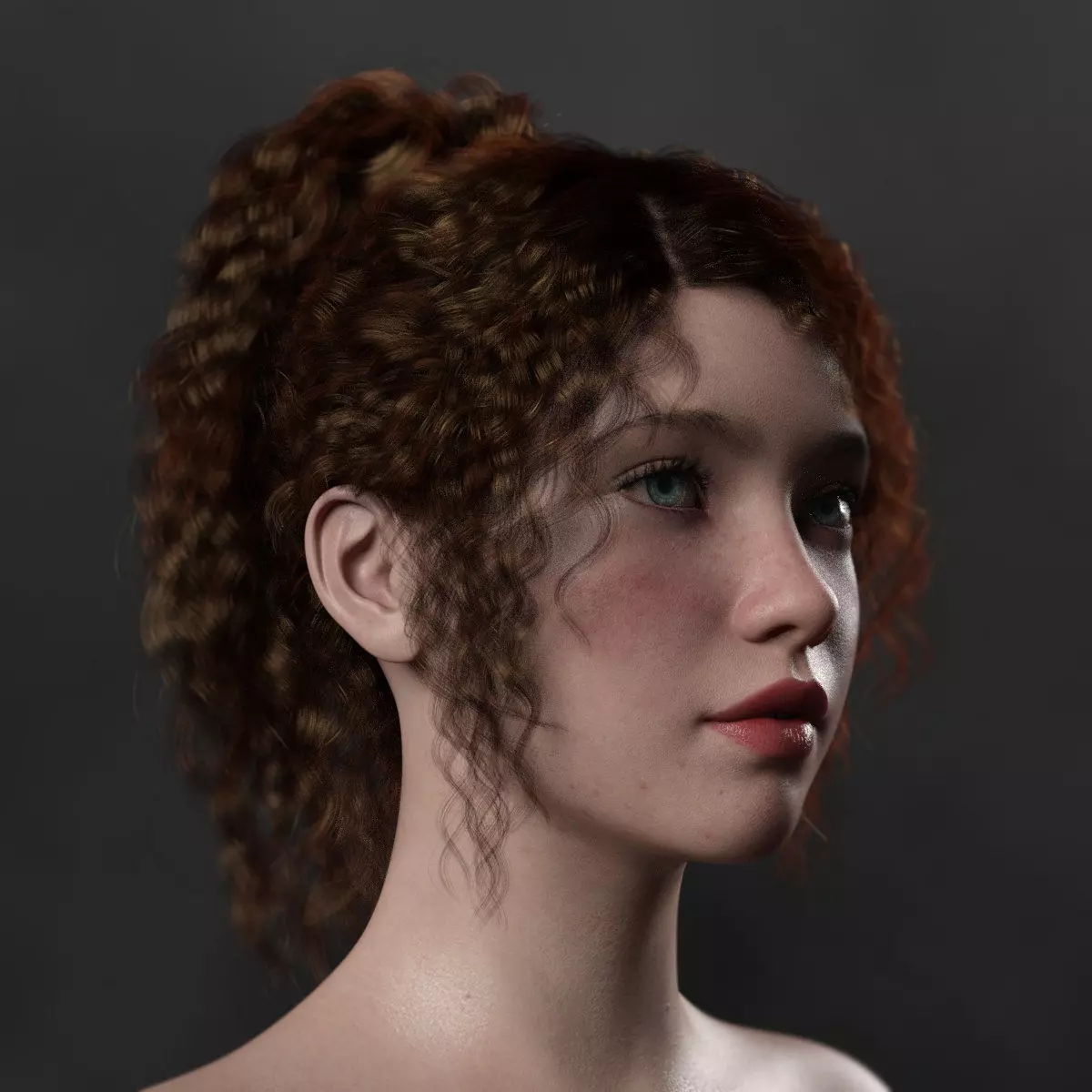 Nastya V2 High Quality Textures and gift morph for G8 Female Texture_0