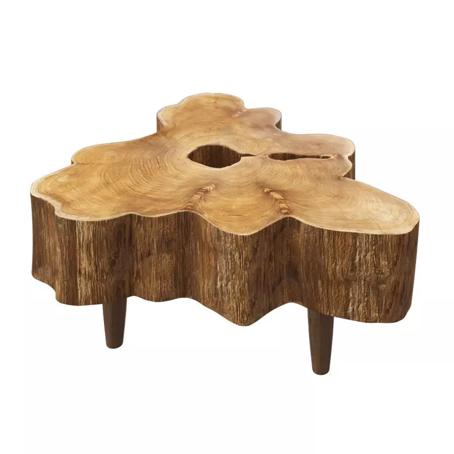 Andrianna Shamaris Amorphous Midcentury Style Coffee Table 3D model_0