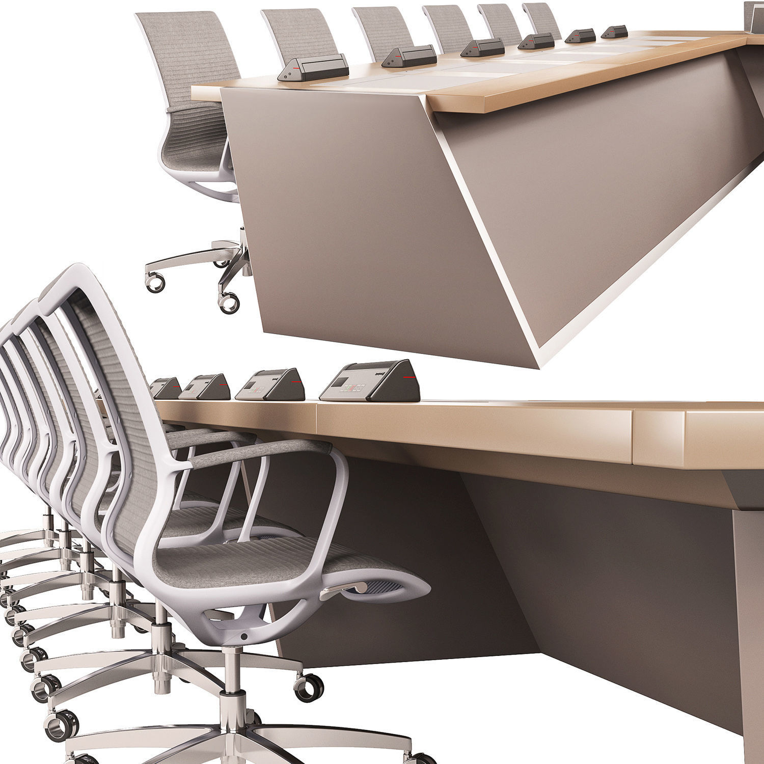 Conference Set 02 3D model_7