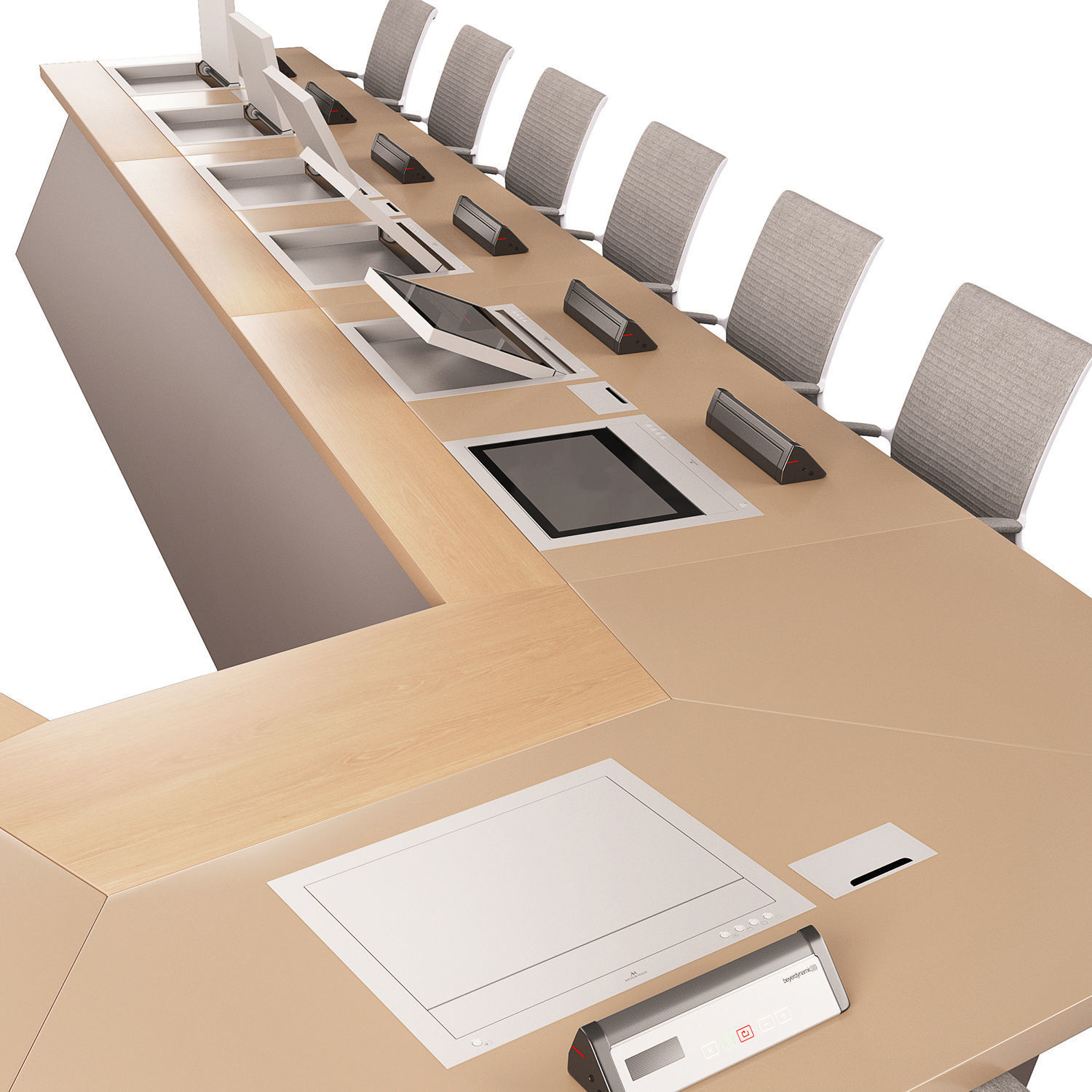 Conference Set 02 3D model_5