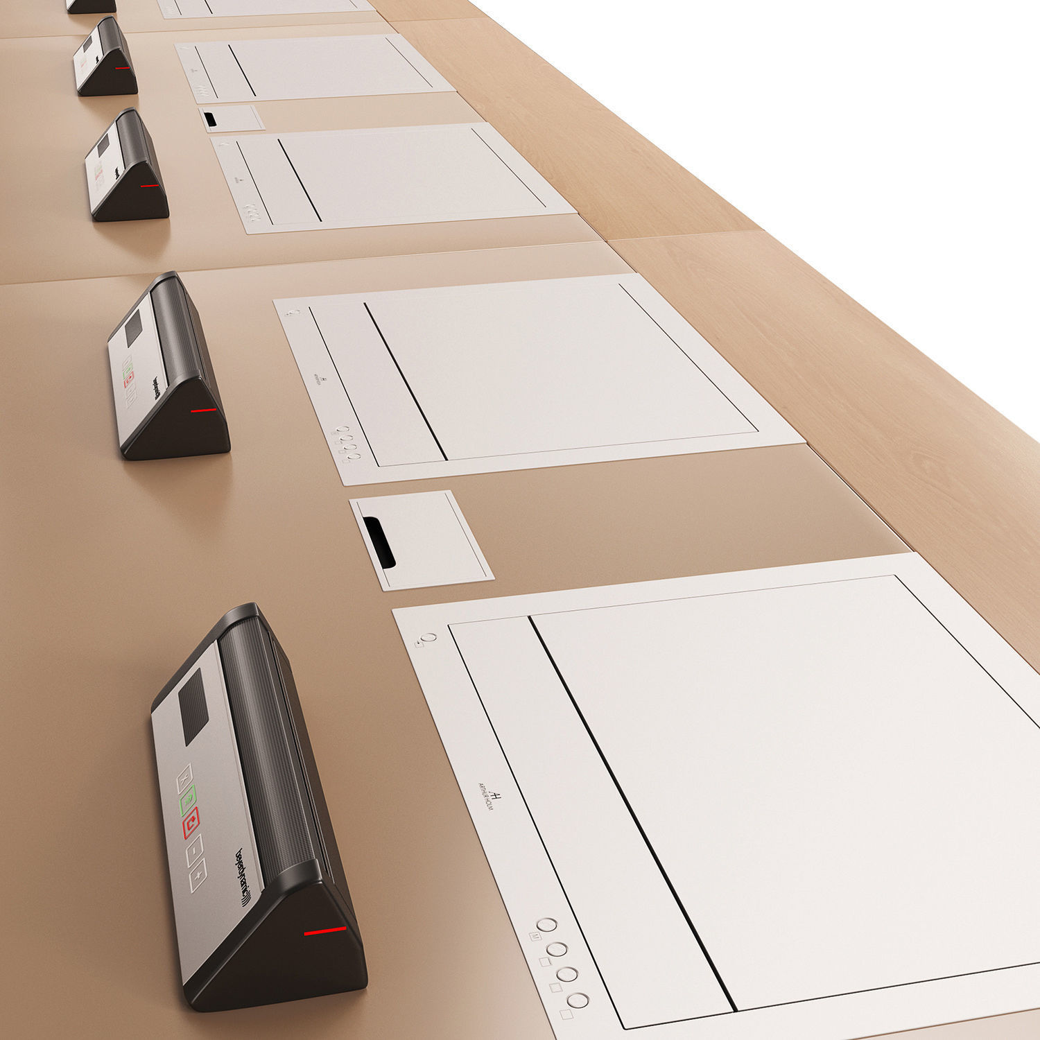 Conference Set 02 3D model_9