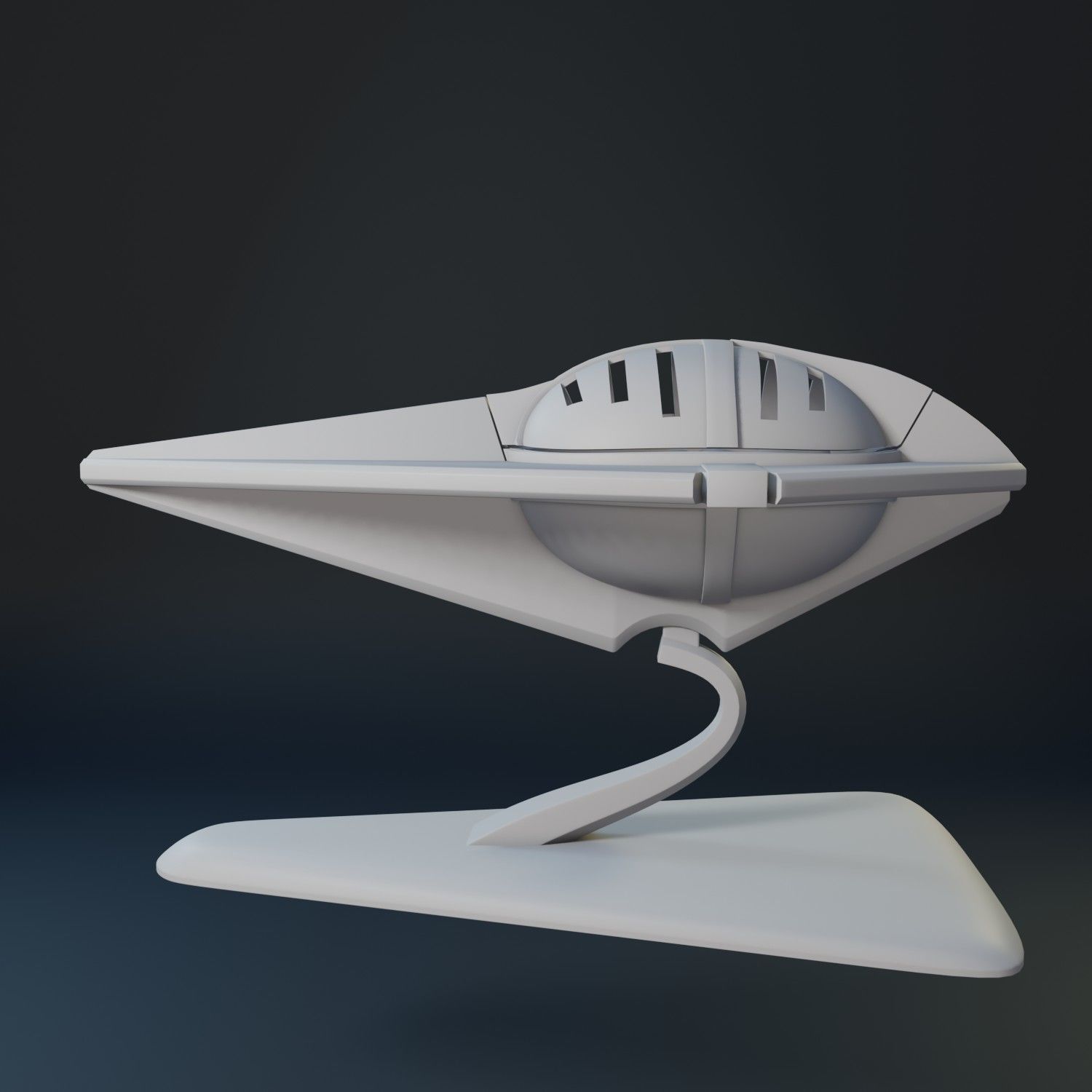 Baby Kal-El in his rocket 3D print model_1