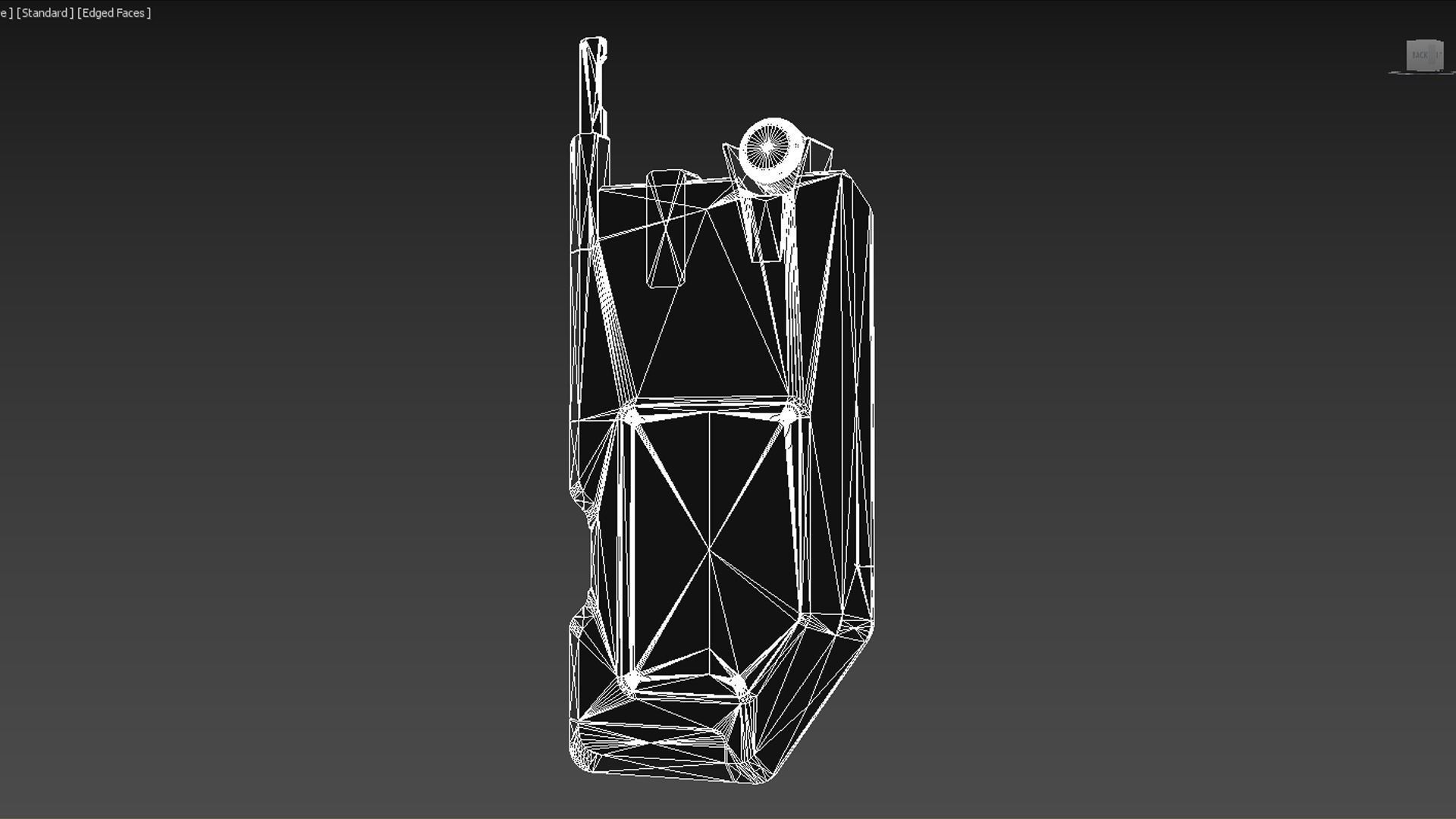 Sci-Fi Controller Low-poly 3D model_7