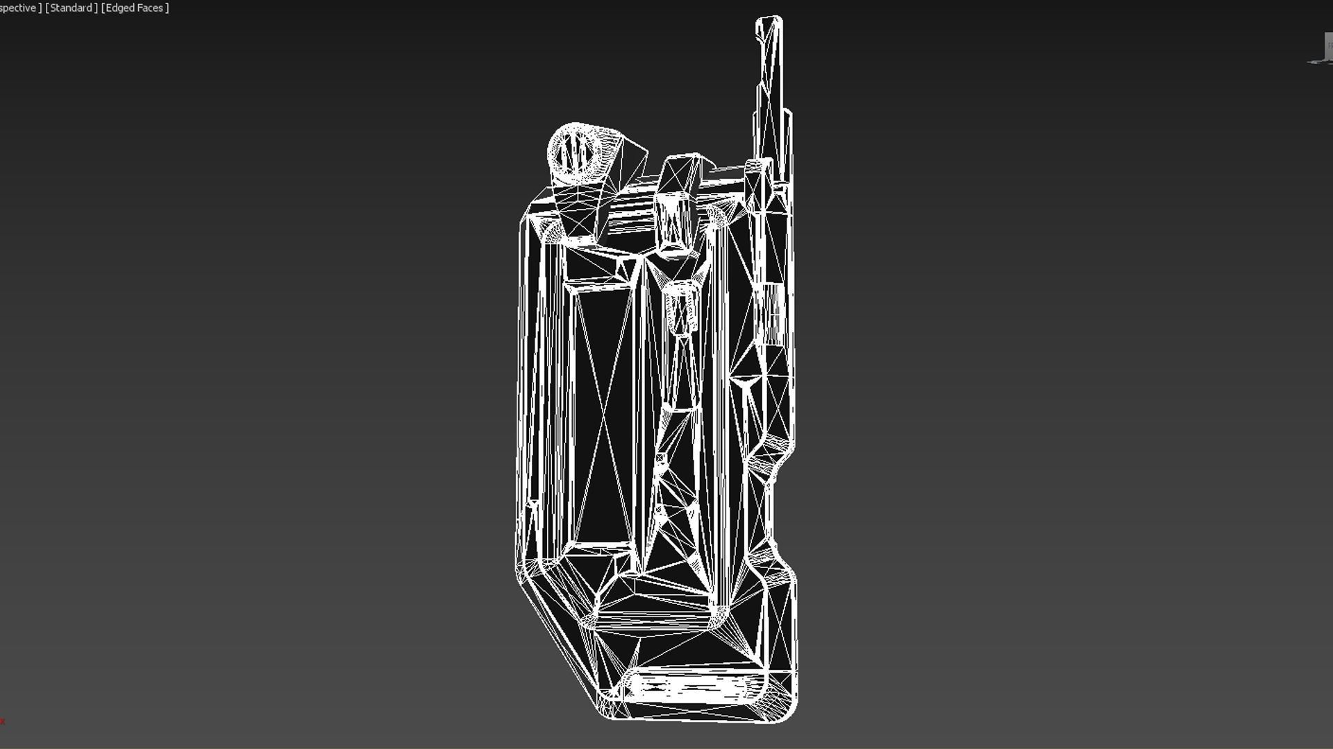 Sci-Fi Controller Low-poly 3D model_6