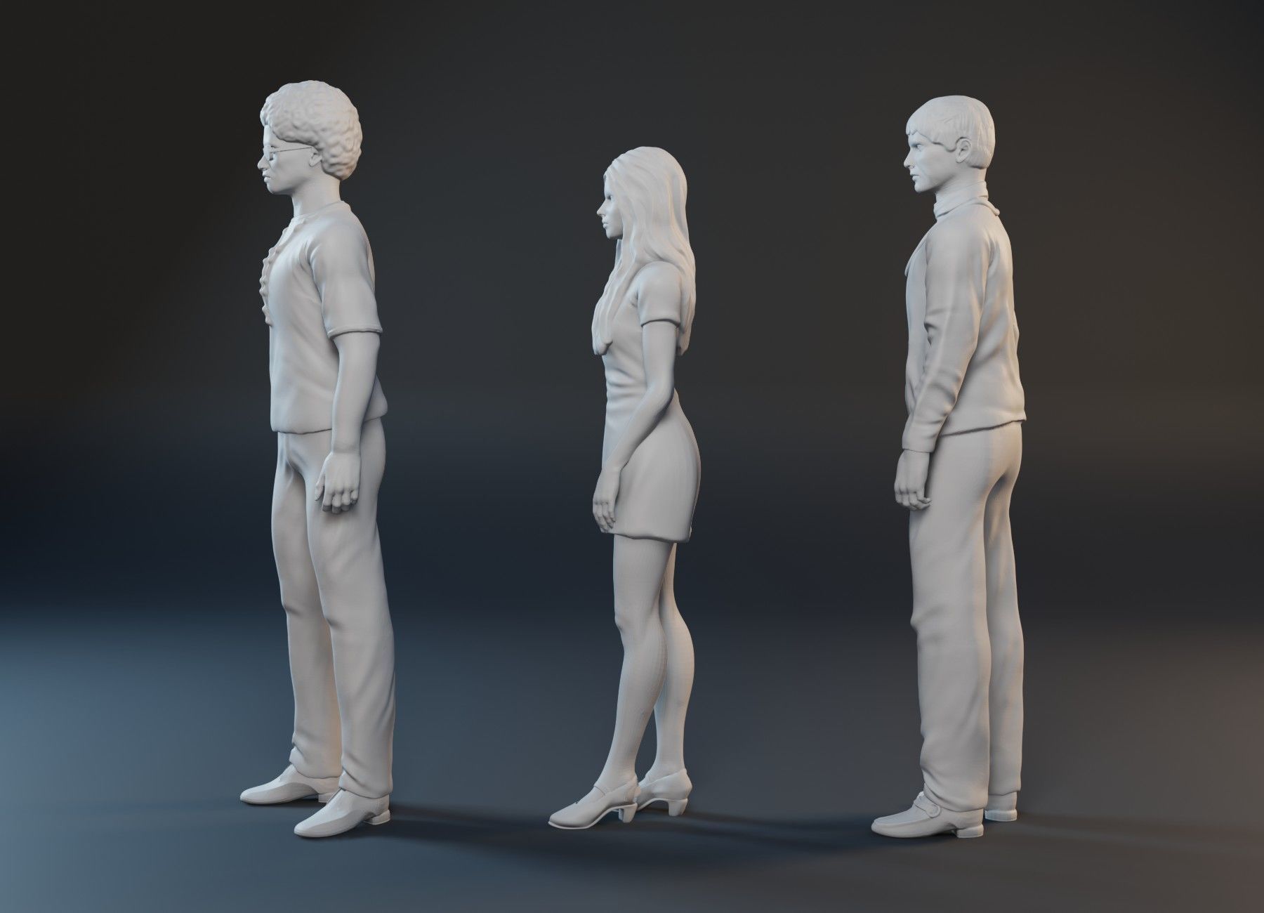 The Mod Squad 1968 3D print model_4