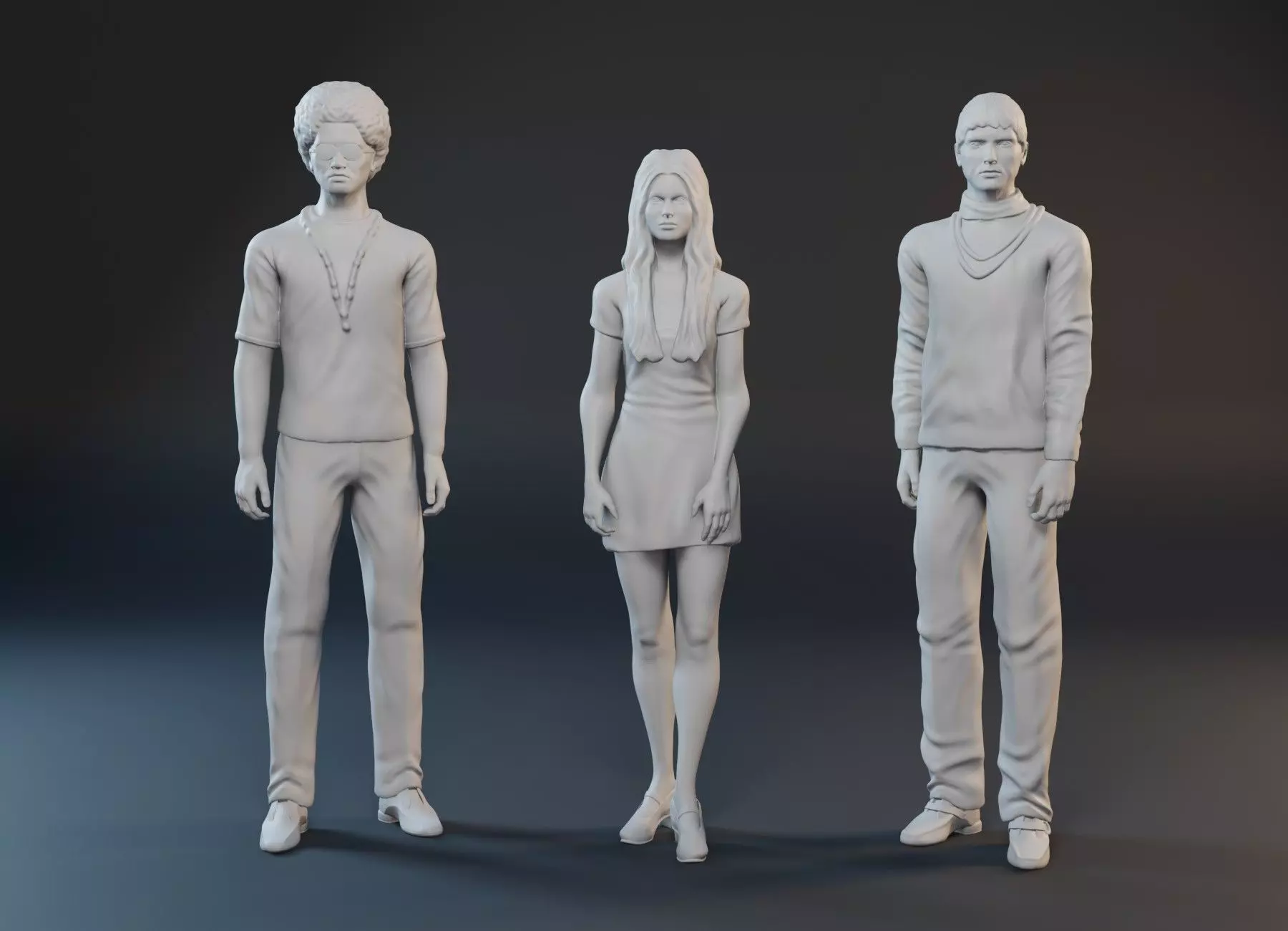 The Mod Squad 1968 3D print model_0