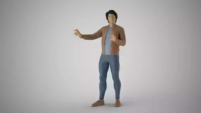 Rhythm Feeling Young Handsome Man