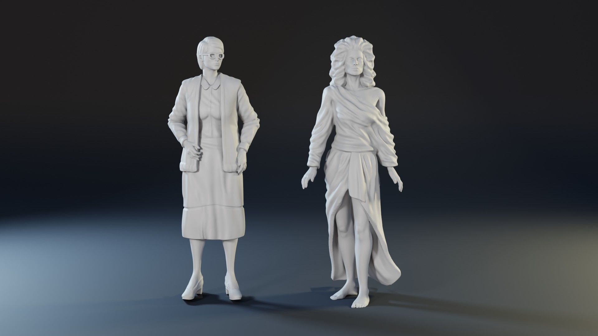 Ghostbusters characters  3D print model_5