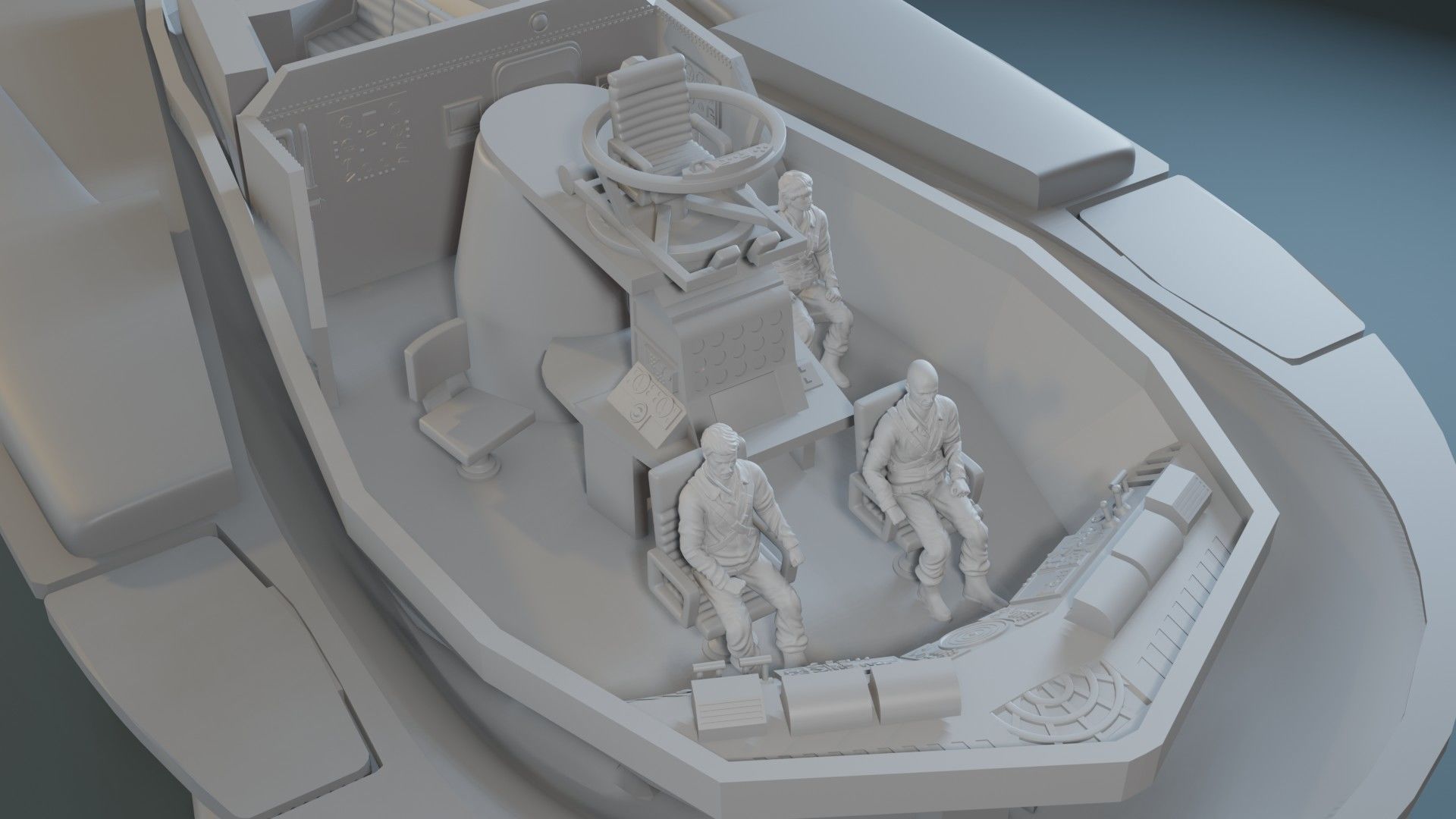 Fantastic voyage 1966 3D print model_8