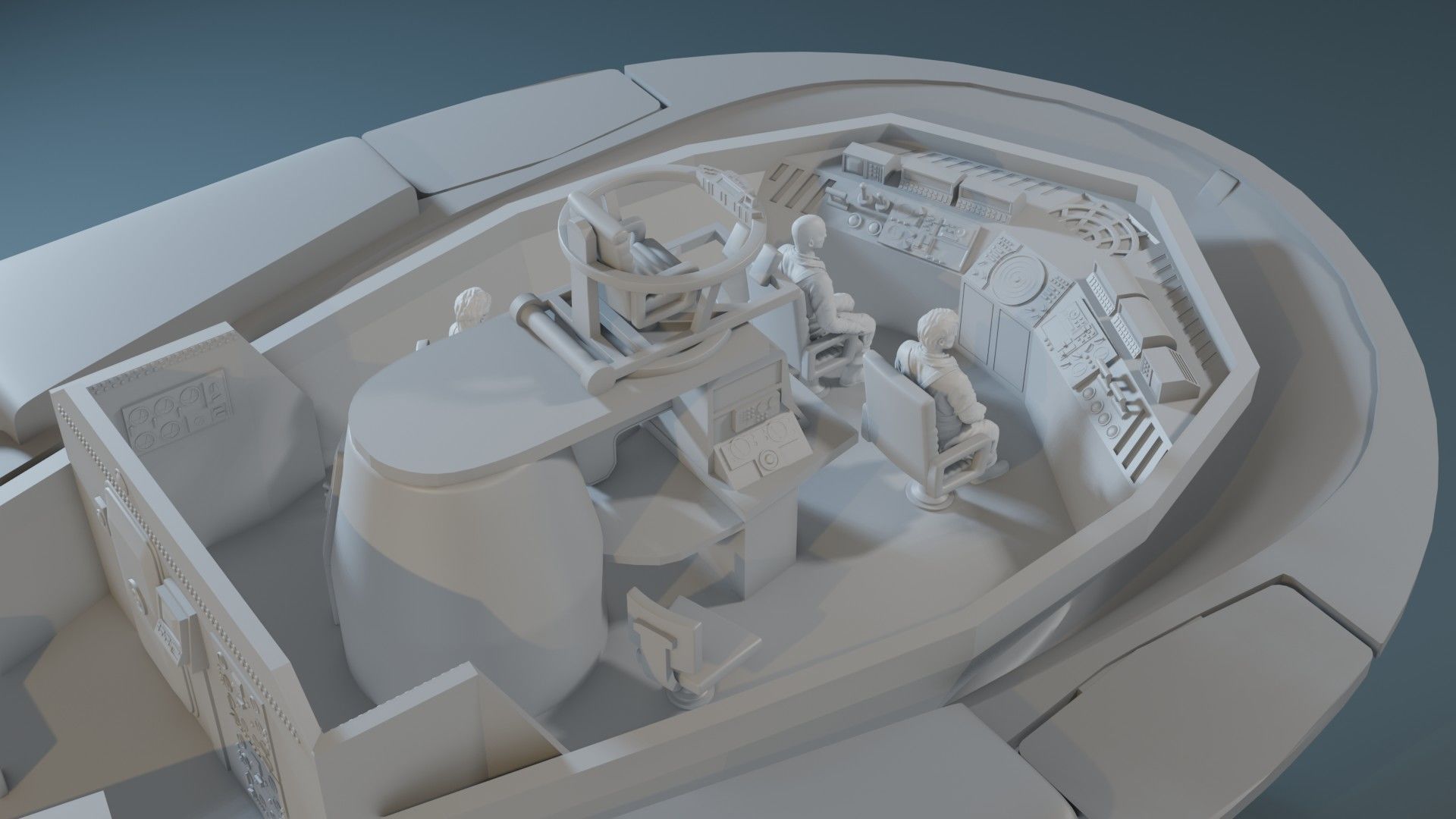 Fantastic voyage 1966 3D print model_10